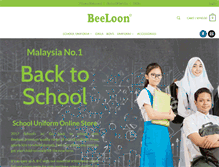 Tablet Screenshot of beeloon.com